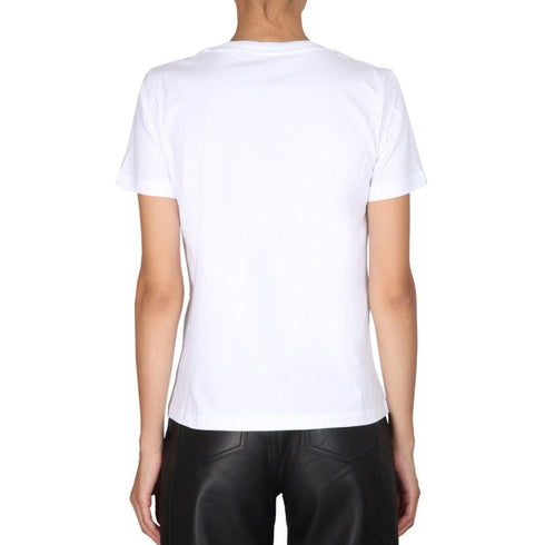 Moschino Double Smiley White T-Shirt 222EA07119541 2001